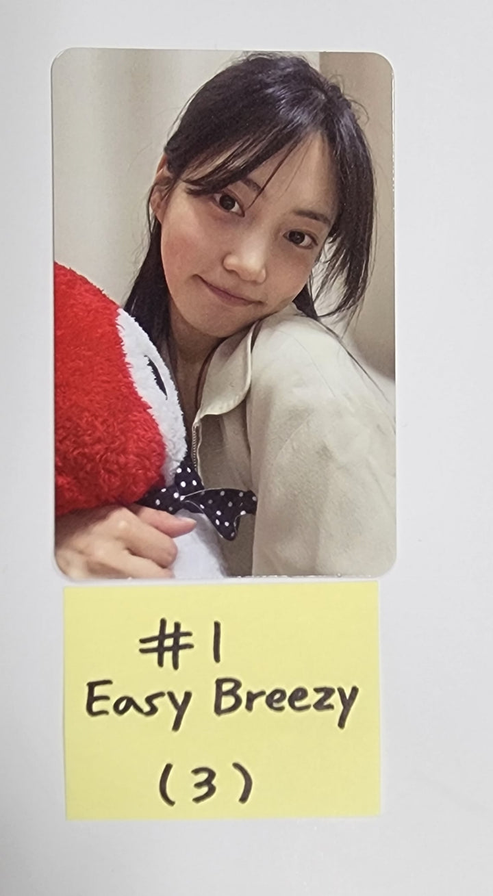 JUEUN "Easy Breezy" - Official Photocard, ID Photo - HALLYUSUPERSTORE