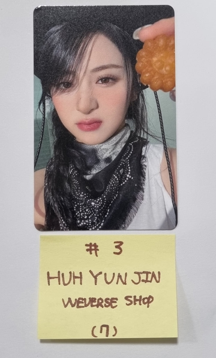 LE SSERAFIM "UNFORGIVEN" - Weverse Shop Fansign Event Photocard - HALLYUSUPERSTORE