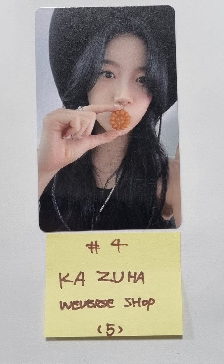 LE SSERAFIM "UNFORGIVEN" - Weverse Shop Fansign Event Photocard - HALLYUSUPERSTORE