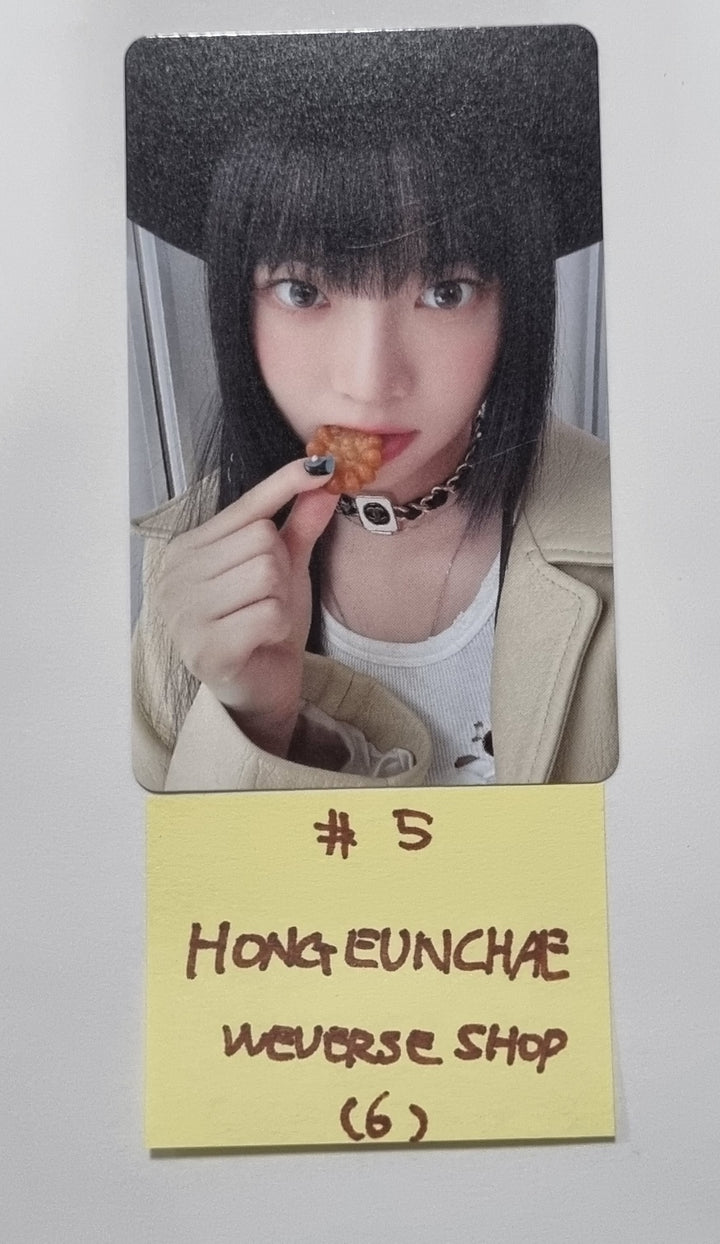 LE SSERAFIM "UNFORGIVEN" - Weverse Shop Fansign Event Photocard - HALLYUSUPERSTORE