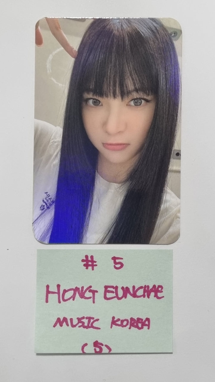 LE SSERAFIM "UNFORGIVEN" - Music Korea Pre-Order Benefit Hologram Photocard - HALLYUSUPERSTORE