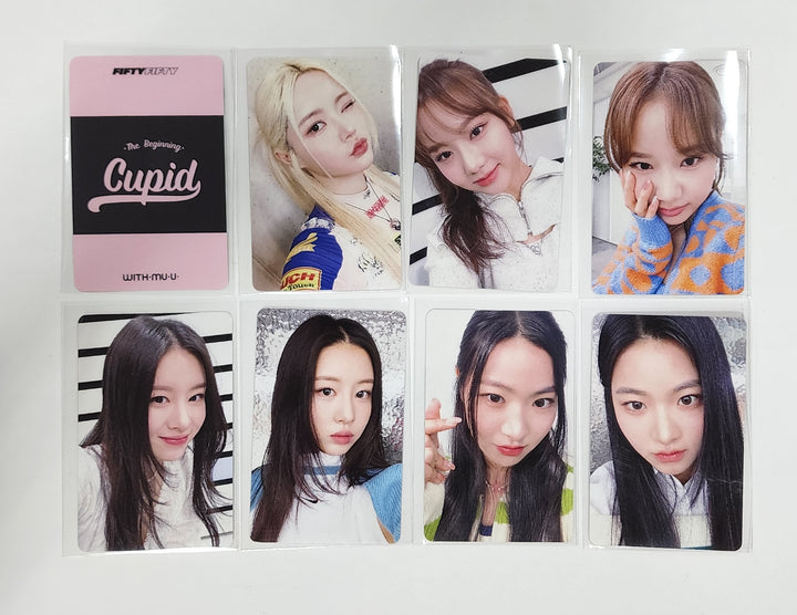 FIFTY FIFTY "The Beginning: Cupid" - Withmuu Lucky Draw Event Photocard - HALLYUSUPERSTORE