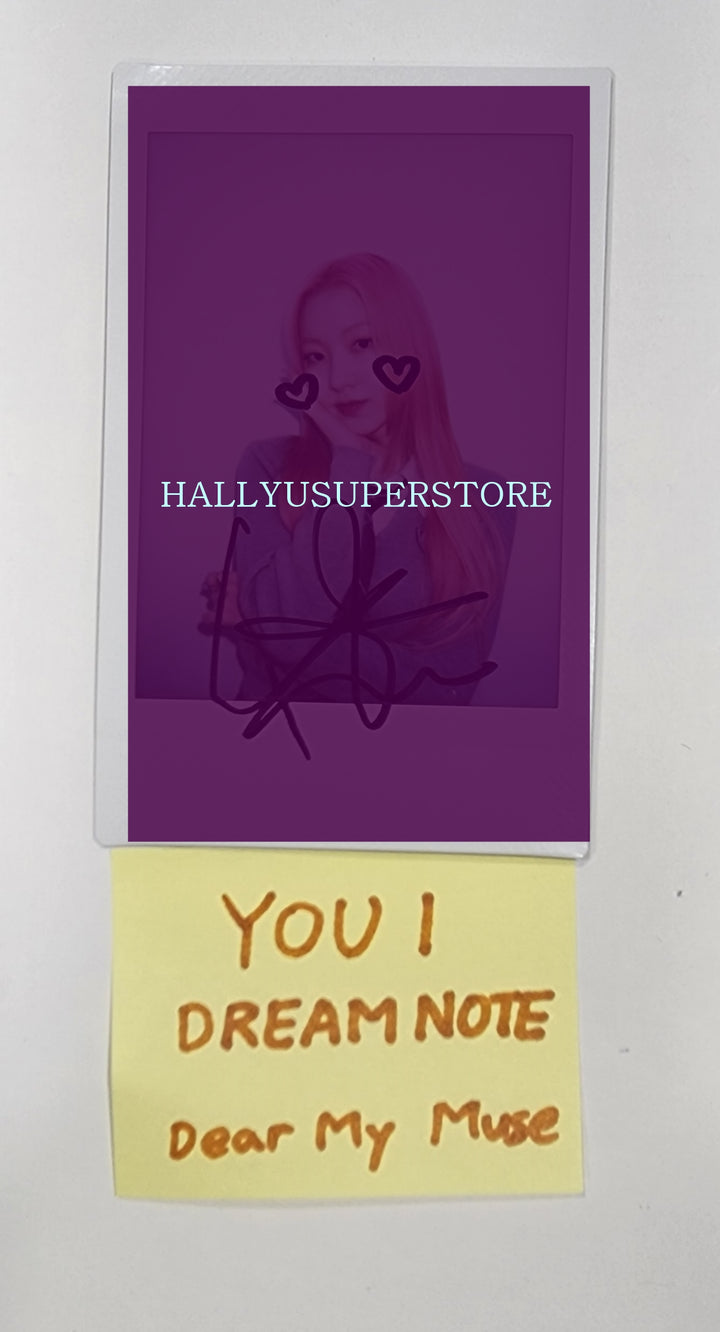 YOUI (Of Dream Note) - Hand Autographed(Signed) Polaroid - HALLYUSUPERSTORE