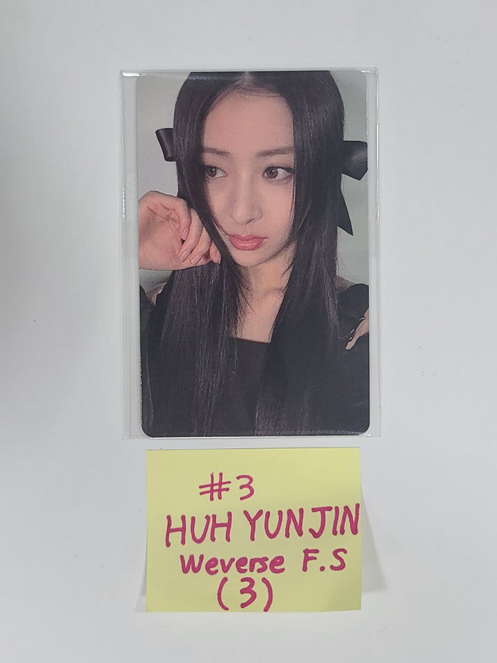 LE SSERAFIM "UNFORGIVEN" - Weverse Shop Fansign Event Photocard Round 2 - HALLYUSUPERSTORE