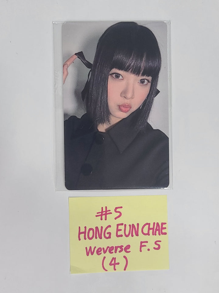 LE SSERAFIM "UNFORGIVEN" - Weverse Shop Fansign Event Photocard Round 2 - HALLYUSUPERSTORE