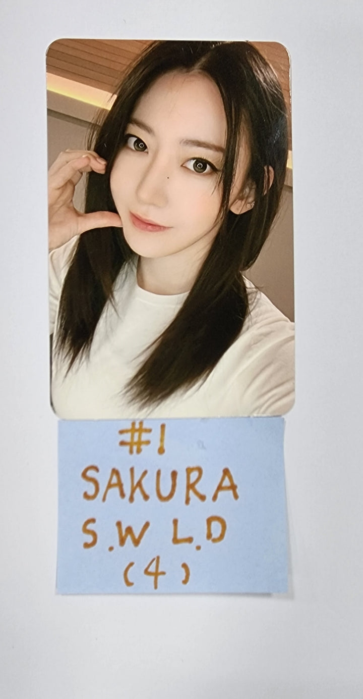 LE SSERAFIM "UNFORGIVEN" - Soundwave Lucky Draw Event Photocard & Postcard - HALLYUSUPERSTORE