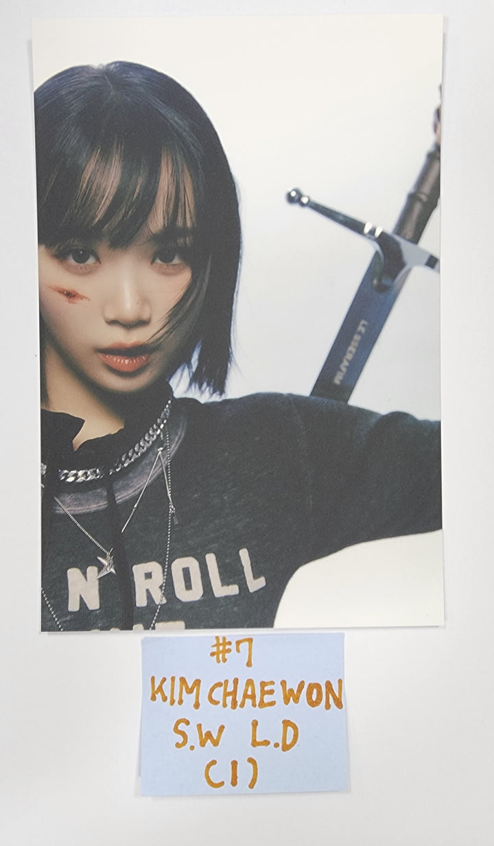 LE SSERAFIM "UNFORGIVEN" - Soundwave Lucky Draw Event Photocard & Postcard - HALLYUSUPERSTORE