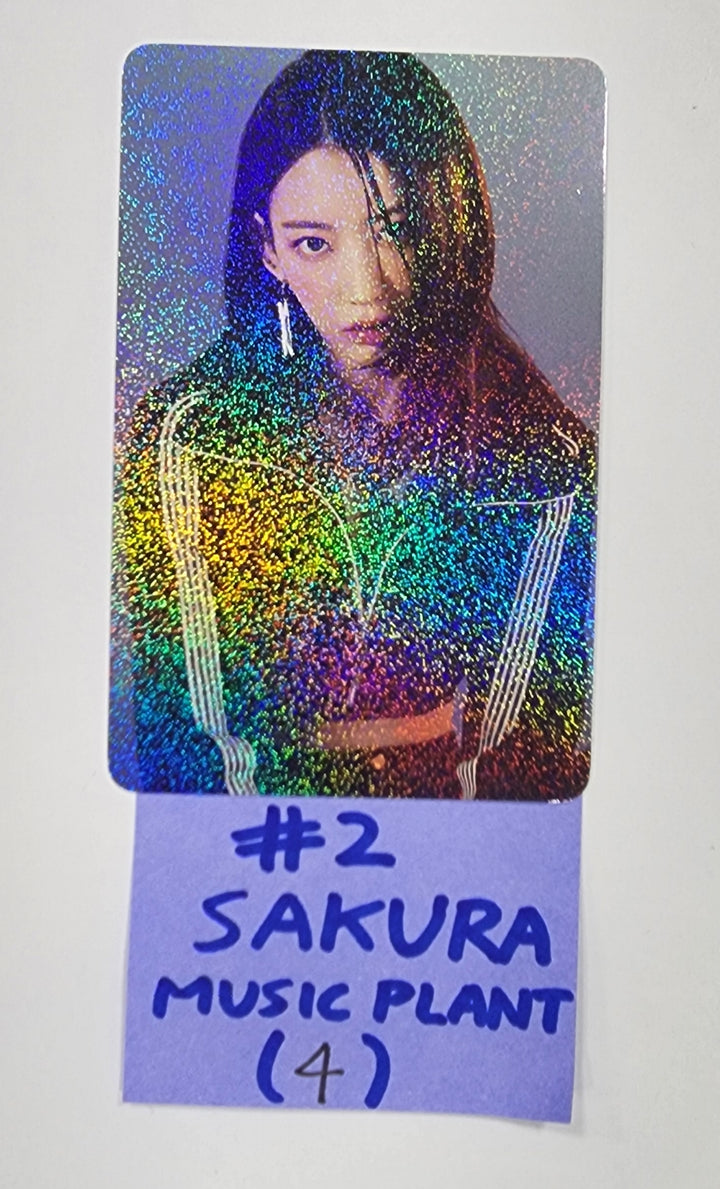 LE SSERAFIM "UNFORGIVEN" - Music Plant Pre-Order Benefit Hologram Photocard - HALLYUSUPERSTORE