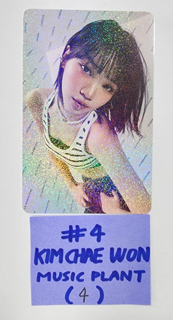 LE SSERAFIM "UNFORGIVEN" - Music Plant Pre-Order Benefit Hologram Photocard - HALLYUSUPERSTORE