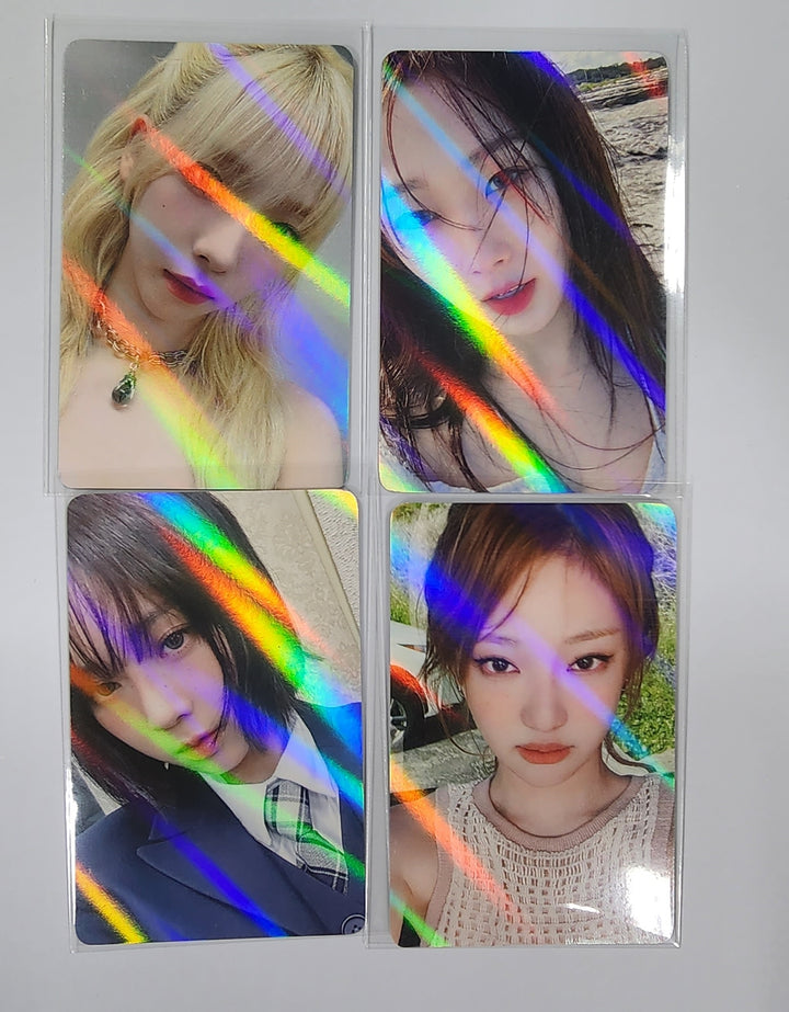 Aespa "MY WORLD" - Makestar Pre-Order Benefit Hologram Photocard - HALLYUSUPERSTORE