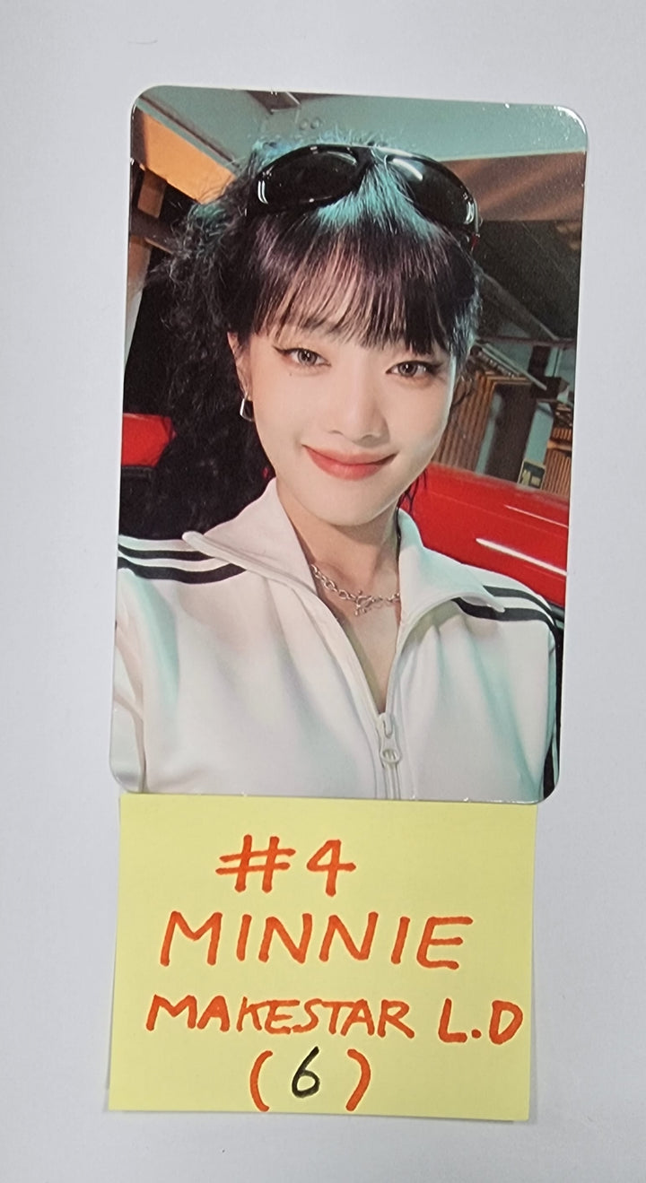 (g) I-DLE "I Feel" - Makestar Lucky Draw Event Photocard - HALLYUSUPERSTORE