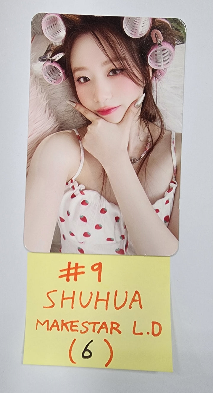(g) I-DLE "I Feel" - Makestar Lucky Draw Event Photocard - HALLYUSUPERSTORE