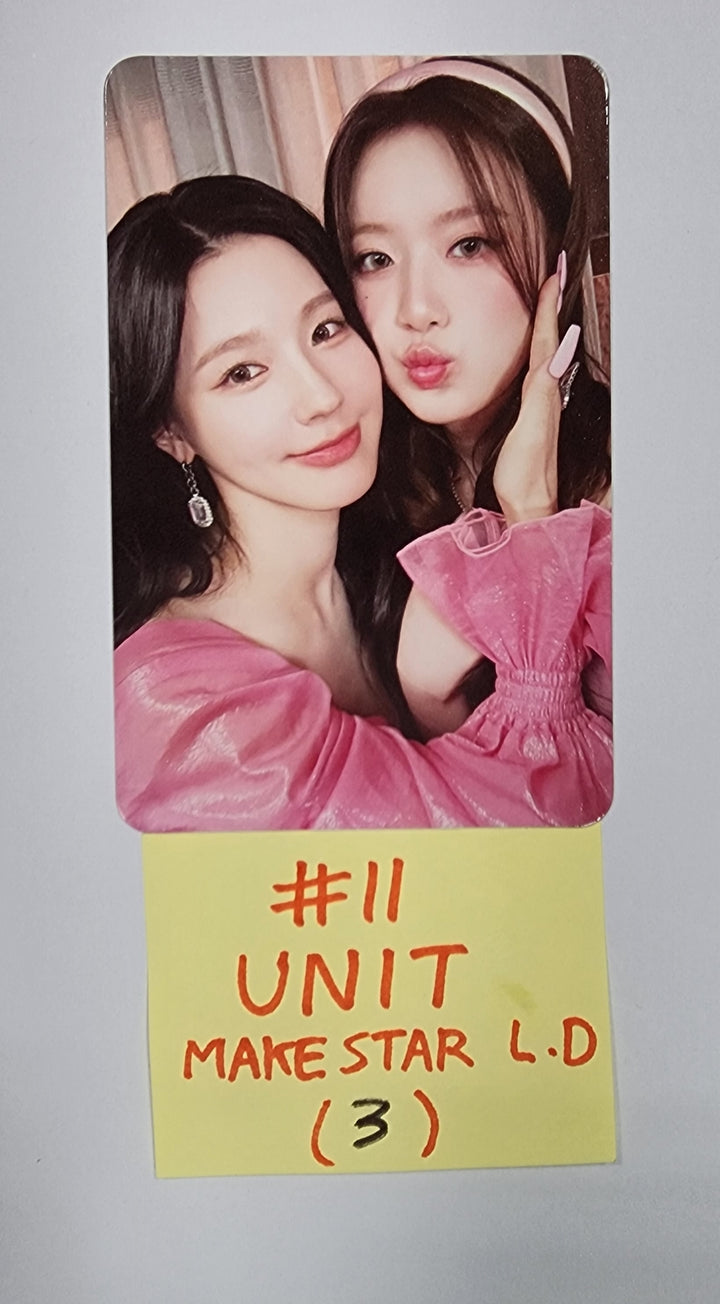 (g) I-DLE "I Feel" - Makestar Lucky Draw Event Photocard - HALLYUSUPERSTORE