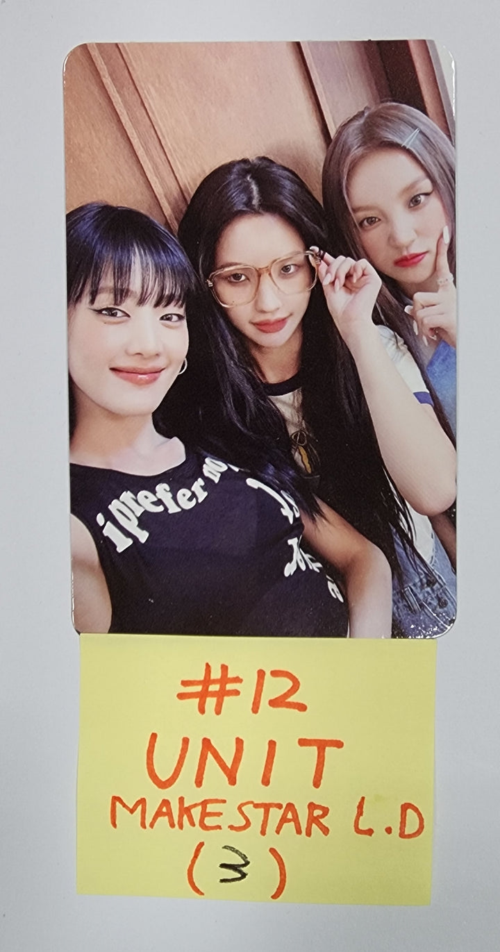 (g) I-DLE "I Feel" - Makestar Lucky Draw Event Photocard - HALLYUSUPERSTORE