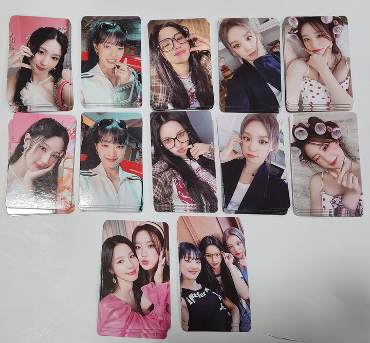 (g) I-DLE "I Feel" - Makestar Lucky Draw Event Photocard - HALLYUSUPERSTORE