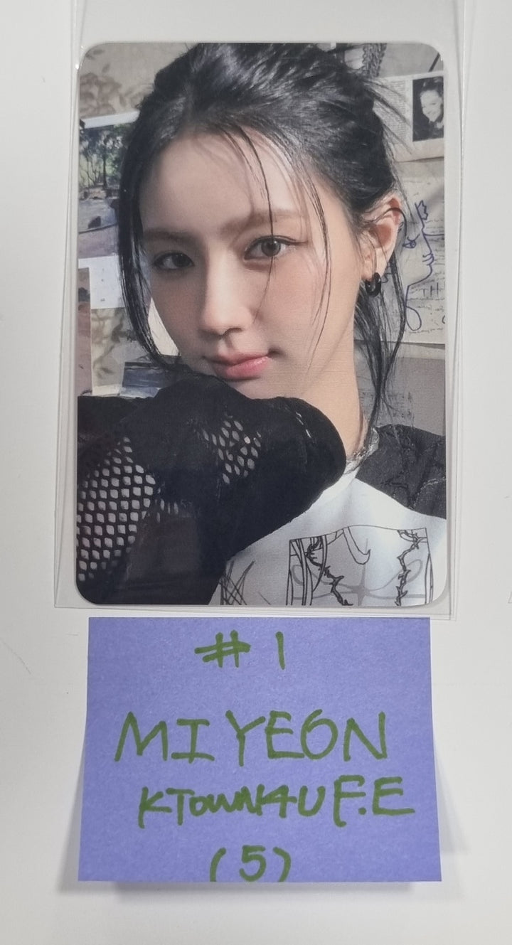 (g) I-DLE "I Feel" - Ktown4U Fansign Event Photocard - HALLYUSUPERSTORE