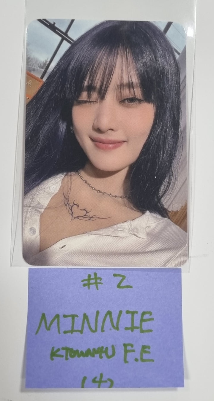 (g) I-DLE "I Feel" - Ktown4U Fansign Event Photocard - HALLYUSUPERSTORE