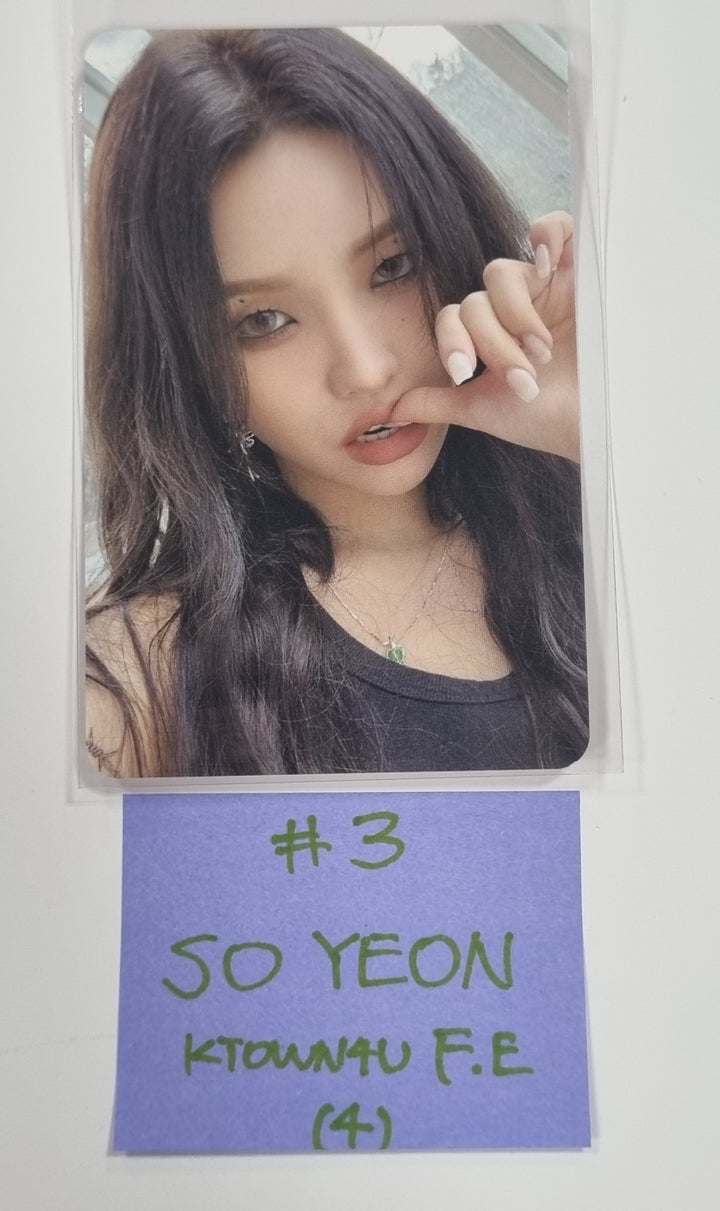 (g) I-DLE "I Feel" - Ktown4U Fansign Event Photocard - HALLYUSUPERSTORE