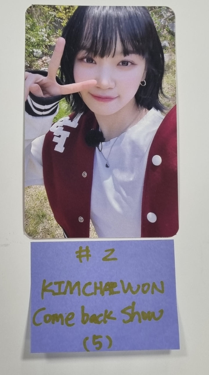 LE SSERAFIM "UNFORGIVEN" - Come Back Show Event Photocard - HALLYUSUPERSTORE