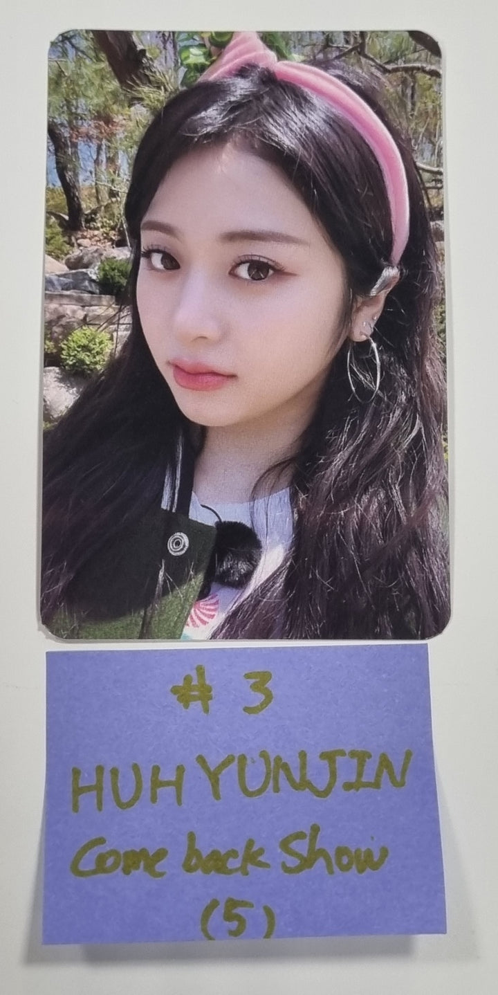LE SSERAFIM "UNFORGIVEN" - Come Back Show Event Photocard - HALLYUSUPERSTORE