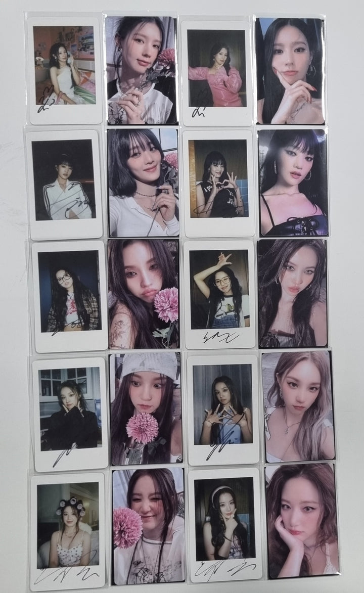 (g) I-DLE "I Feel" - Withmuu Lucky Draw (PVC) & Drink Event Photocard - HALLYUSUPERSTORE