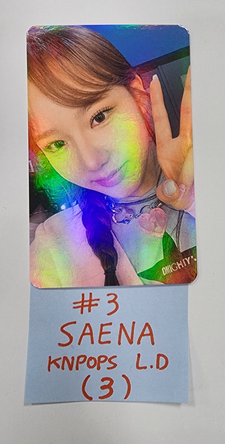 FIFTY FIFTY "The Beginning: Cupid" - KNPOPS Lucky Draw Event Hologram Photocard - HALLYUSUPERSTORE