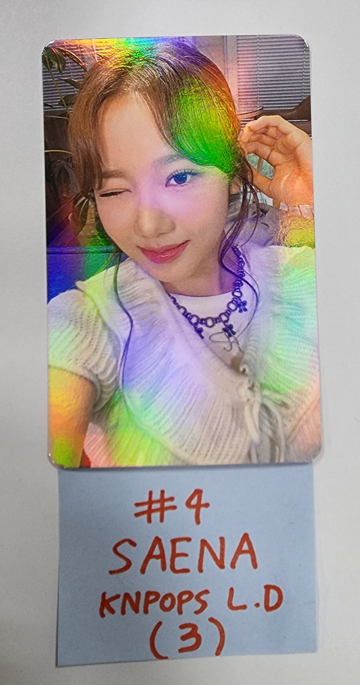 FIFTY FIFTY "The Beginning: Cupid" - KNPOPS Lucky Draw Event Hologram Photocard - HALLYUSUPERSTORE