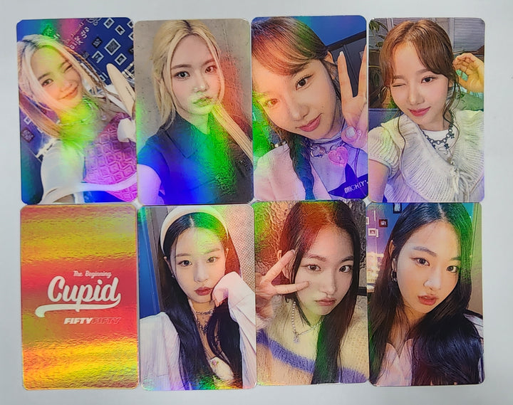 FIFTY FIFTY "The Beginning: Cupid" - KNPOPS Lucky Draw Event Hologram Photocard - HALLYUSUPERSTORE
