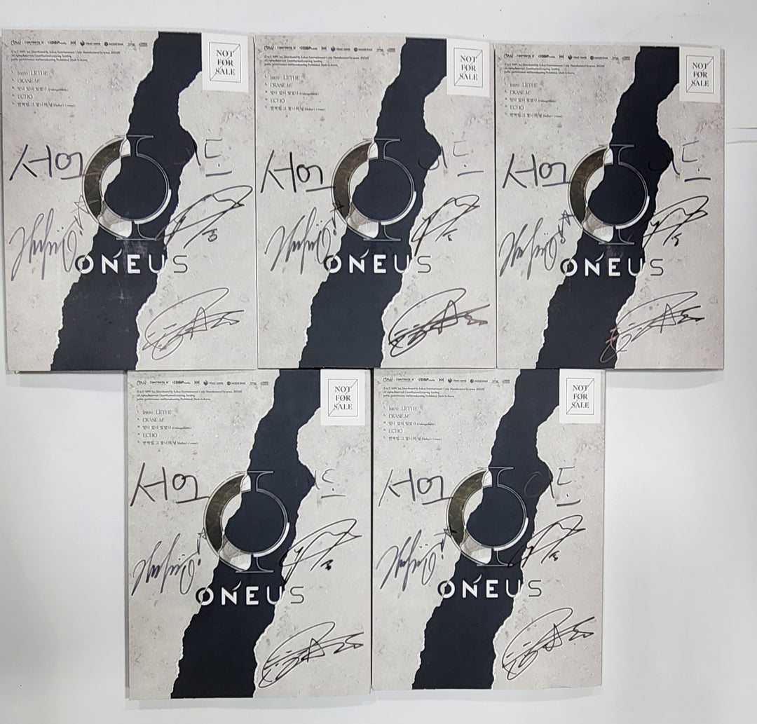 Oneus "PYGMALION " - Hand Autographed(Signed) Promo Album - HALLYUSUPERSTORE