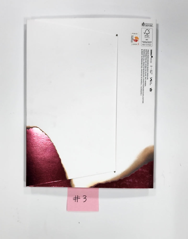 LE SSERAFIM "UNFORGIVEN" - Hand Autographed(Signed) Promo Album - HALLYUSUPERSTORE