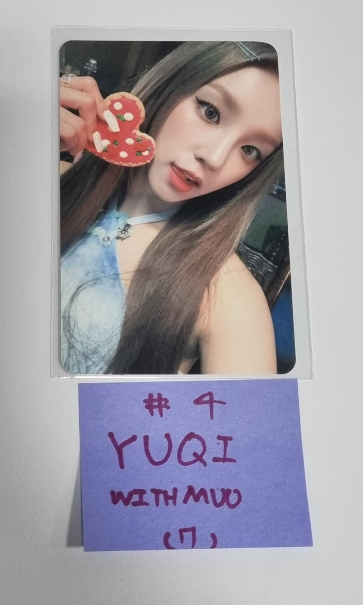 (g) I-DLE "I Feel" - Withmuu Pre-Order Benefit Photocard - HALLYUSUPERSTORE
