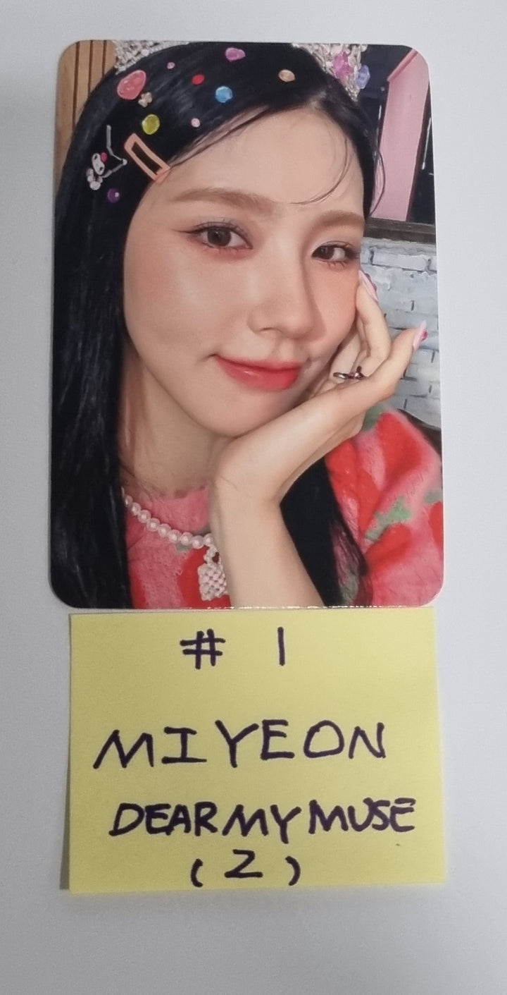 (g) I-DLE "I Feel" - Dear My Muse Pre-Order Benefit Photocard - HALLYUSUPERSTORE