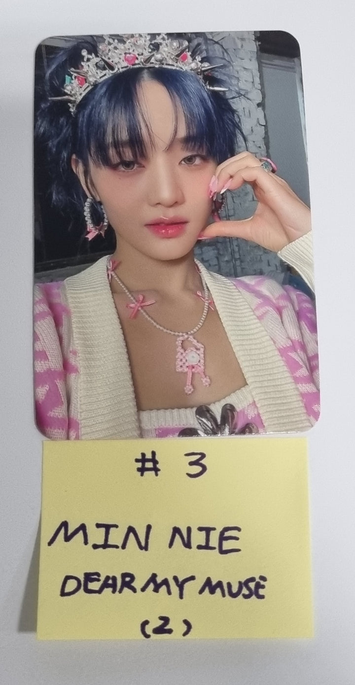 (g) I-DLE "I Feel" - Dear My Muse Pre-Order Benefit Photocard - HALLYUSUPERSTORE