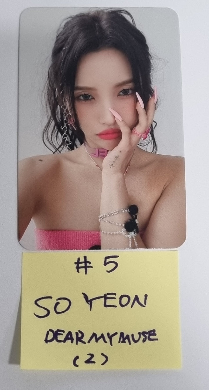 (g) I-DLE "I Feel" - Dear My Muse Pre-Order Benefit Photocard - HALLYUSUPERSTORE