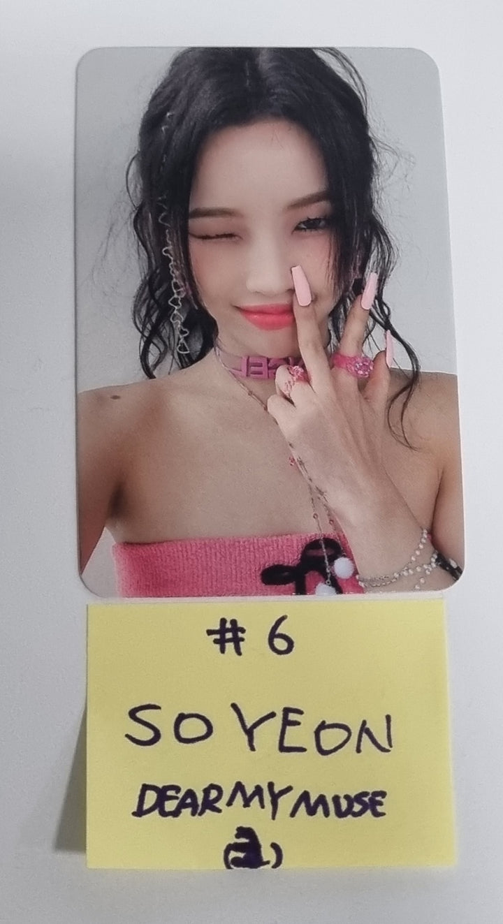 (g) I-DLE "I Feel" - Dear My Muse Pre-Order Benefit Photocard - HALLYUSUPERSTORE