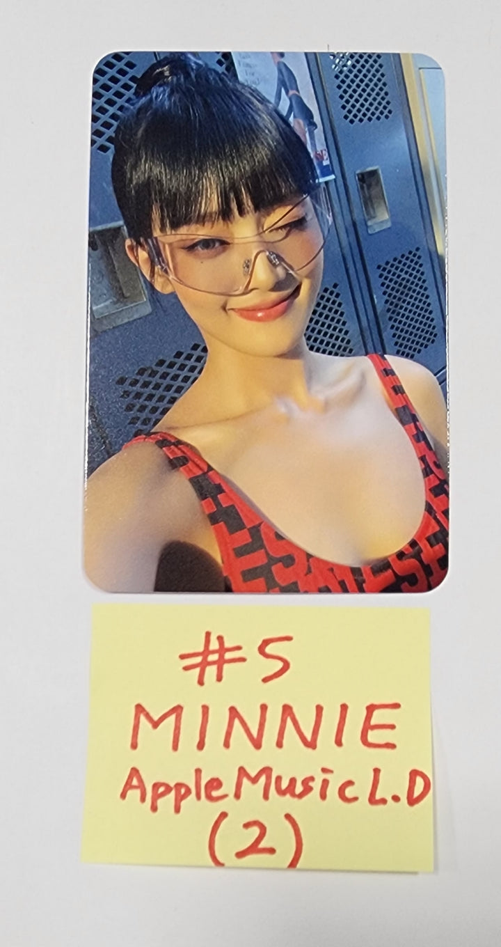 (g) I-DLE "I Feel" - Apple Music Lucky Draw Event Photocard - HALLYUSUPERSTORE
