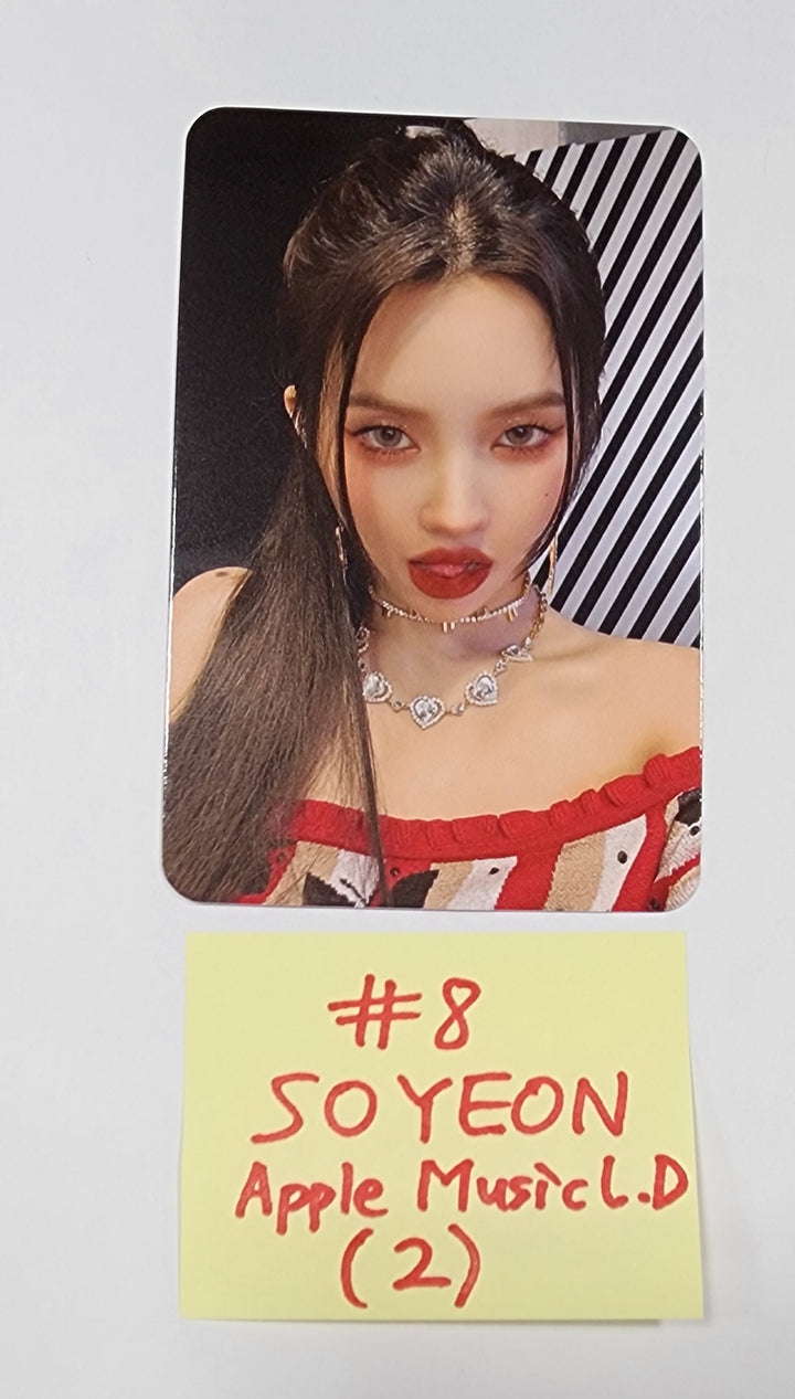 (g) I-DLE "I Feel" - Apple Music Lucky Draw Event Photocard - HALLYUSUPERSTORE