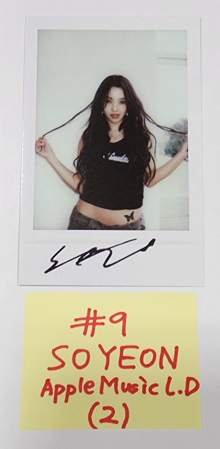 (g) I-DLE "I Feel" - Apple Music Lucky Draw Event Photocard - HALLYUSUPERSTORE