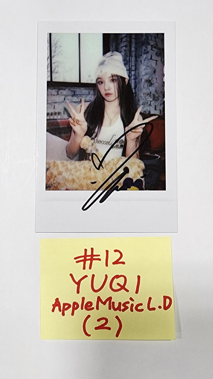 (g) I-DLE "I Feel" - Apple Music Lucky Draw Event Photocard - HALLYUSUPERSTORE