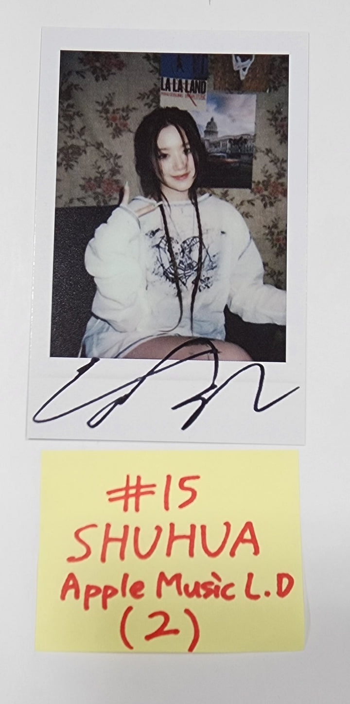 (g) I-DLE "I Feel" - Apple Music Lucky Draw Event Photocard - HALLYUSUPERSTORE