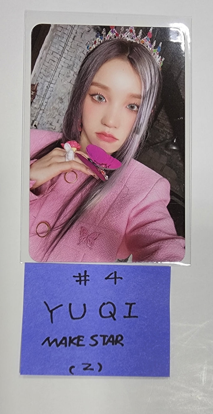 (g) I-DLE "I Feel" - Makestar Pre-Order Benefit Photocard - HALLYUSUPERSTORE