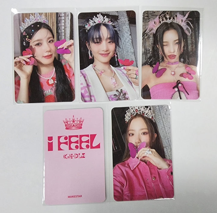 (g) I-DLE "I Feel" - Makestar Pre-Order Benefit Photocard - HALLYUSUPERSTORE