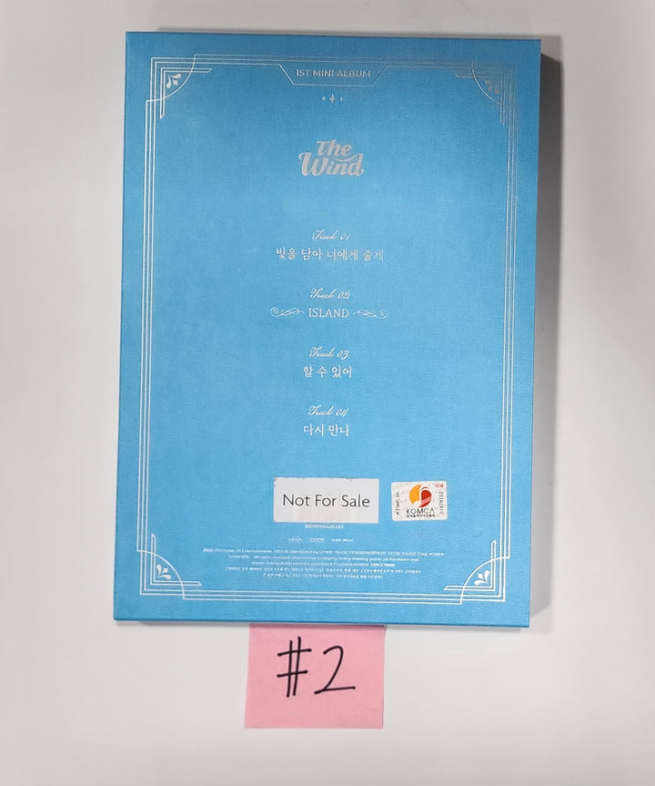 The Wind "Beginning : The Wind Page" - Hand Autographed(Signed) Promo Album - HALLYUSUPERSTORE