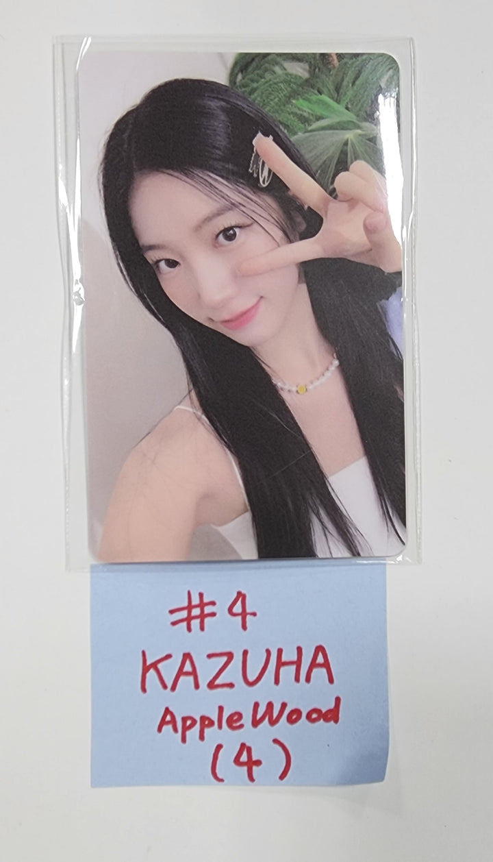 LE SSERAFIM "UNFORGIVEN" - Apple Wood Fansign Event PVC Photocard - HALLYUSUPERSTORE