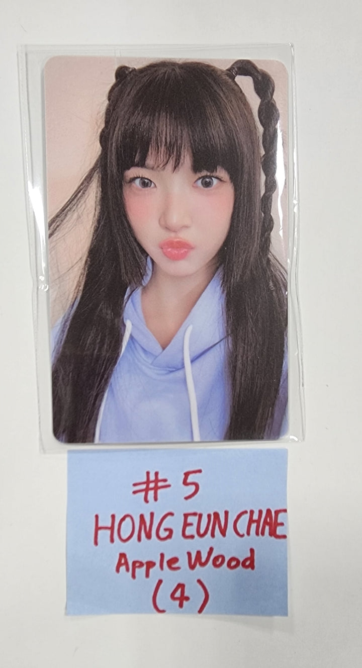 LE SSERAFIM "UNFORGIVEN" - Apple Wood Fansign Event PVC Photocard - HALLYUSUPERSTORE