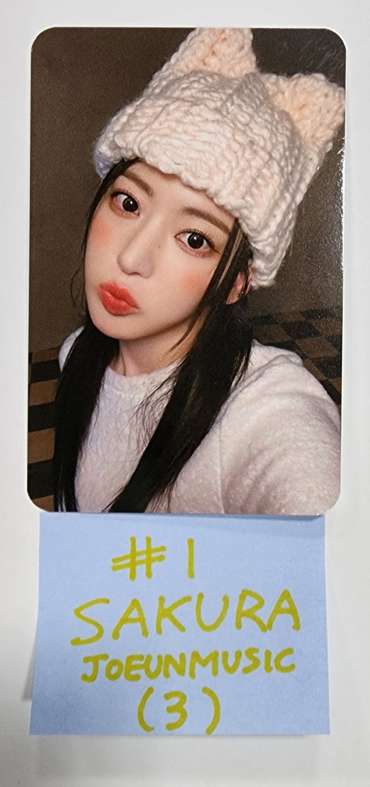 LE SSERAFIM "UNFORGIVEN" - Joeun Music Fansign Event Photocard - HALLYUSUPERSTORE