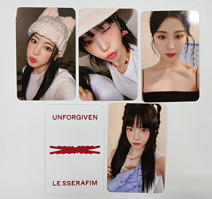 LE SSERAFIM "UNFORGIVEN" - Joeun Music Fansign Event Photocard - HALLYUSUPERSTORE