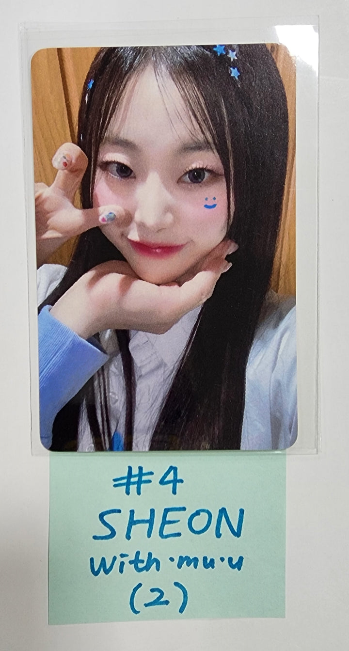 Billlie "the Billage of perception: chapter three" Mini 4th - Withmuu Fansign Event Photocard Round 4 - HALLYUSUPERSTORE