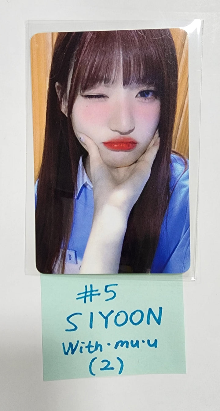 Billlie "the Billage of perception: chapter three" Mini 4th - Withmuu Fansign Event Photocard Round 4 - HALLYUSUPERSTORE