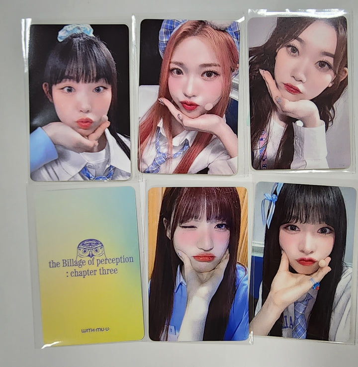 Billlie "the Billage of perception: chapter three" Mini 4th - Withmuu Fansign Event Photocard Round 4 - HALLYUSUPERSTORE